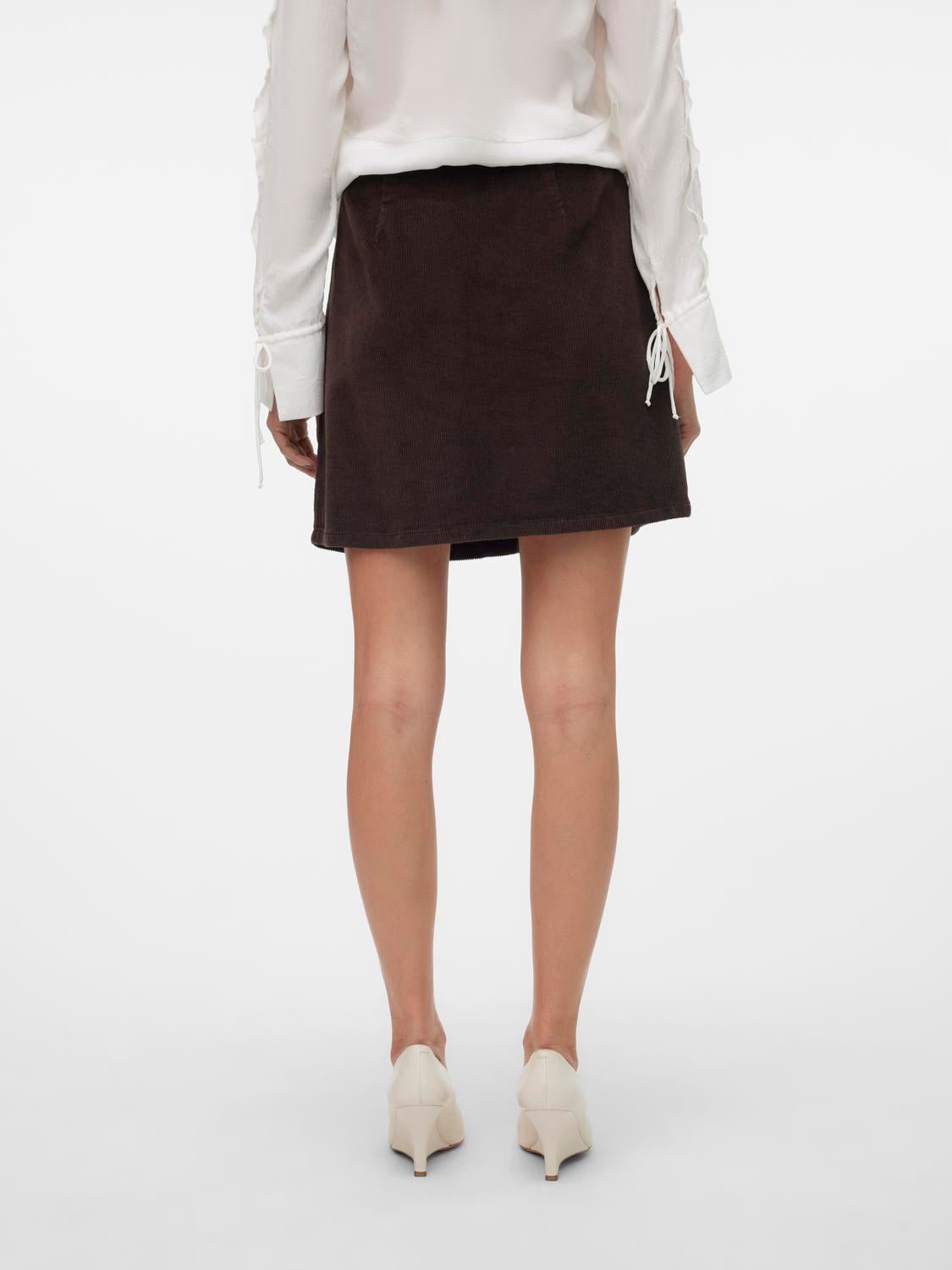VMETTA Short Skirt - Chocolate Torte - VERO MODA & VILA Bergvik